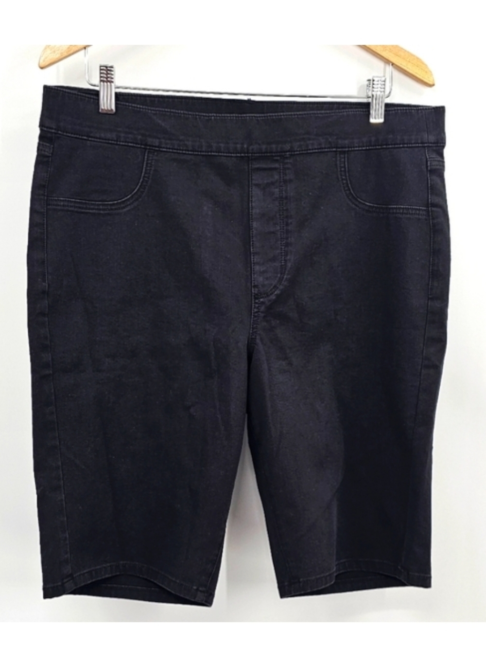 American Eagle Pull-On Black Jorts Shorts Size 18